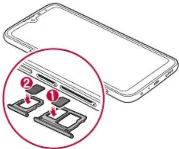 LG LMX430EMW - Instalación de la tarjeta SIM - 4