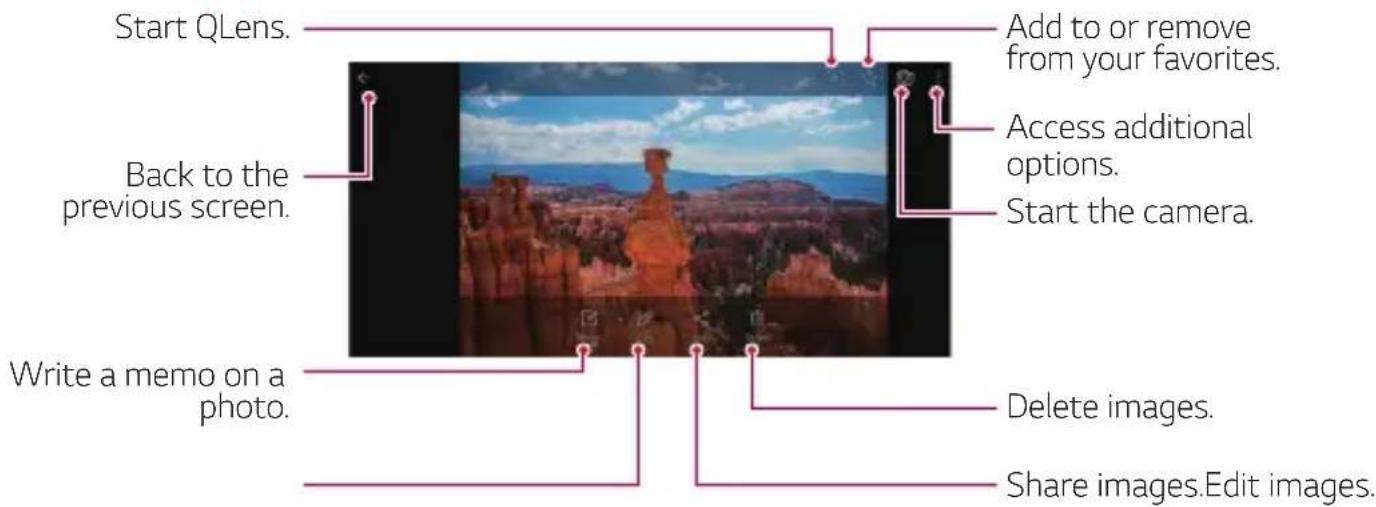 LG LMX430EMW - Viewing photos - 1