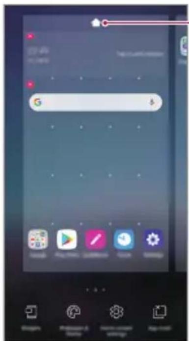 LG LMX430EMW - Edytowanie ekranu głównego - 1