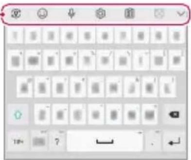 LG LMX430EMW - Using the Smart toolbar - 1