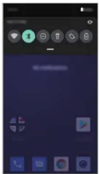 LG LMX120EMW - Notificatiescherm - 1