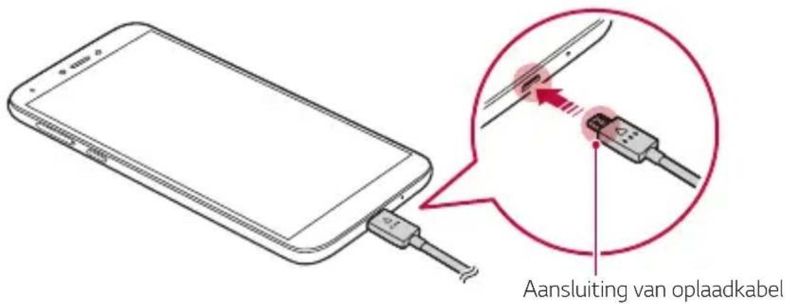 LG LMX120EMW - Batterij opladen - 1