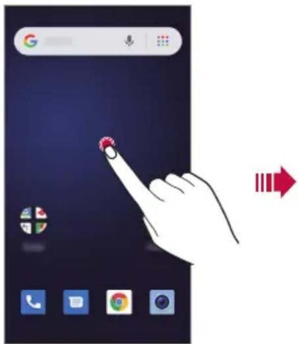 LG LMX120EMW - Editing the Home screen - 1