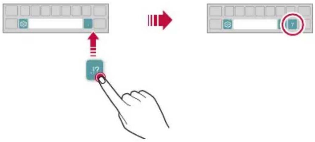 LG LMQ610EM - Changing the QWERTY keyboard layout - 1