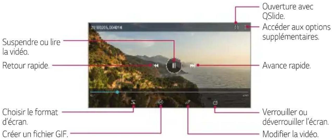 LG LMQ610EM - Lecture d'une vidéo - 1