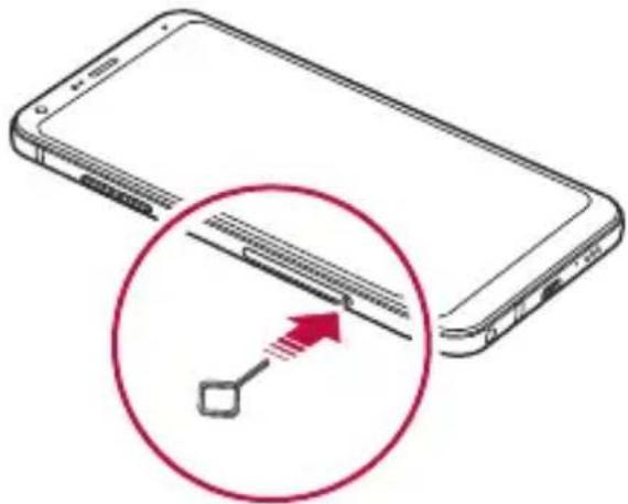 LG LMQ610EM - Installation de la carte SIM - 3