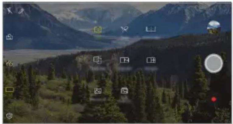 LG LMQ610EM - Changing the camera mode - 1