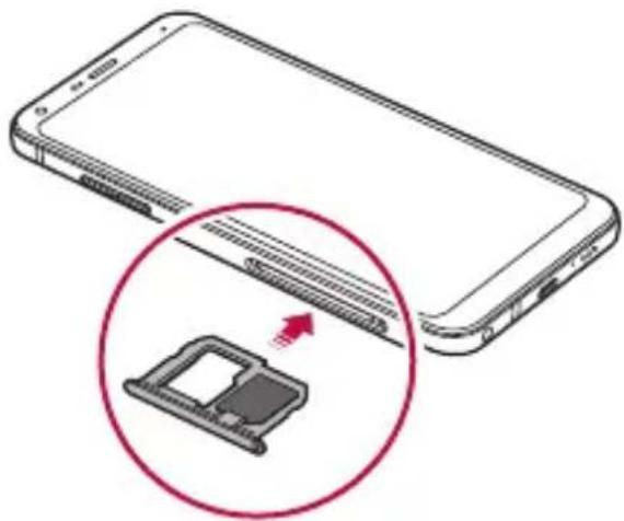 LG LMQ610EM - Installation de la carte SIM - 5