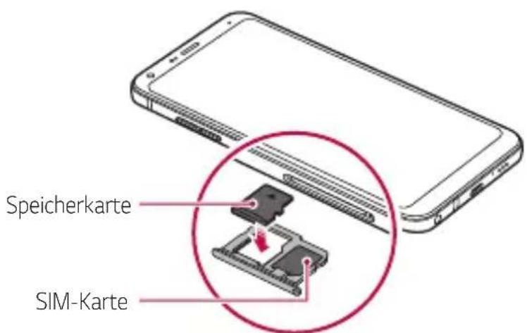 LG LMQ610EM - Speicherkarte einlegen - 1