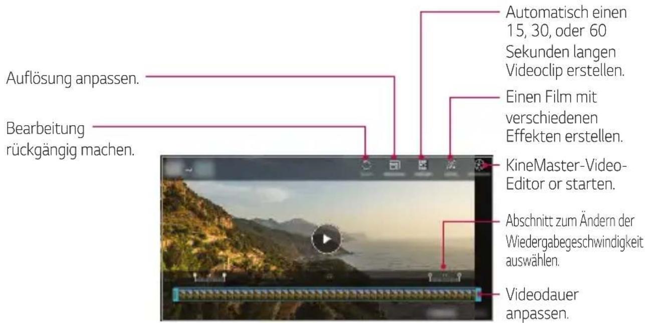LG LMQ610EM - Videos bearbeiten - 1