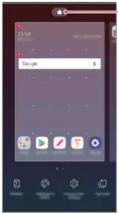 LG LMQ610EM - Schermstand wijzigen - 2