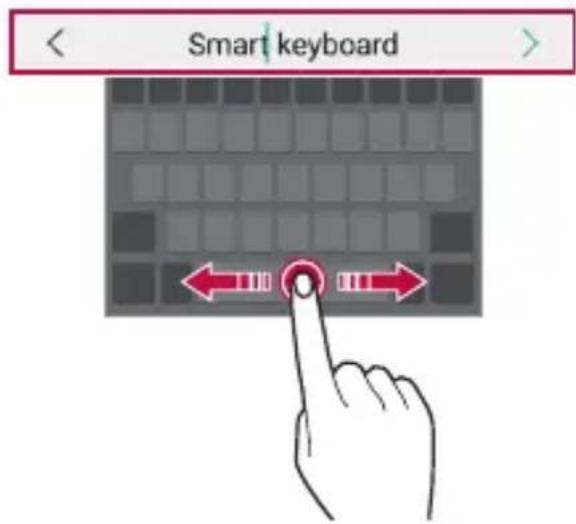 LG LMQ610EM - Cursor verschieben - 1