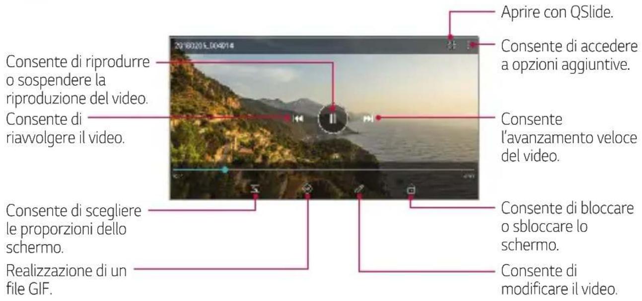 LG LMQ610EM - Riproduzione di un video - 1