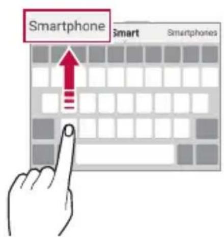 LG LMQ610EM - Suggesting words - 1