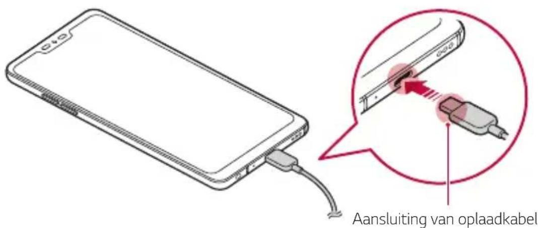 LG LMQ850EMW - Batterij opladen - 1