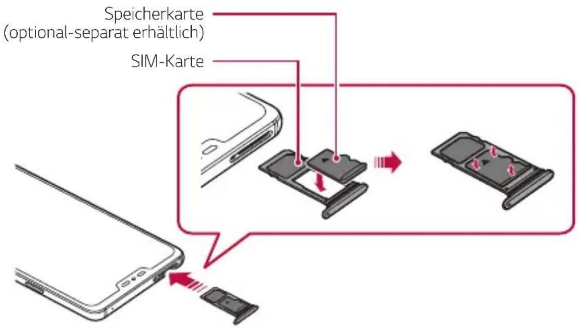 LG LMQ850EMW - Speicherkarte einsetzen - 1