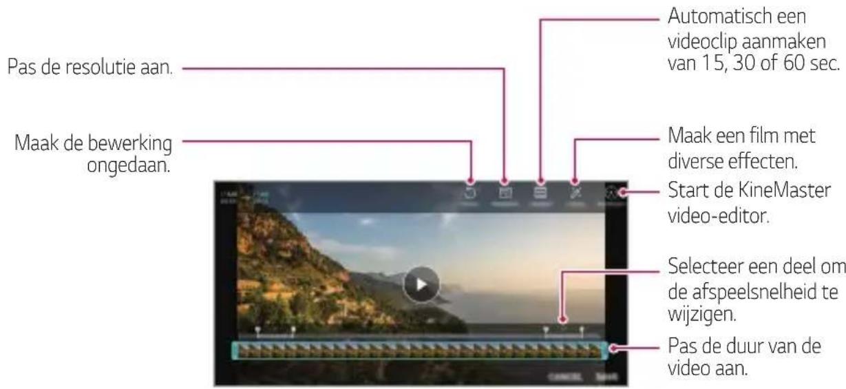 LG LMQ850EMW - Video's bewerken - 1