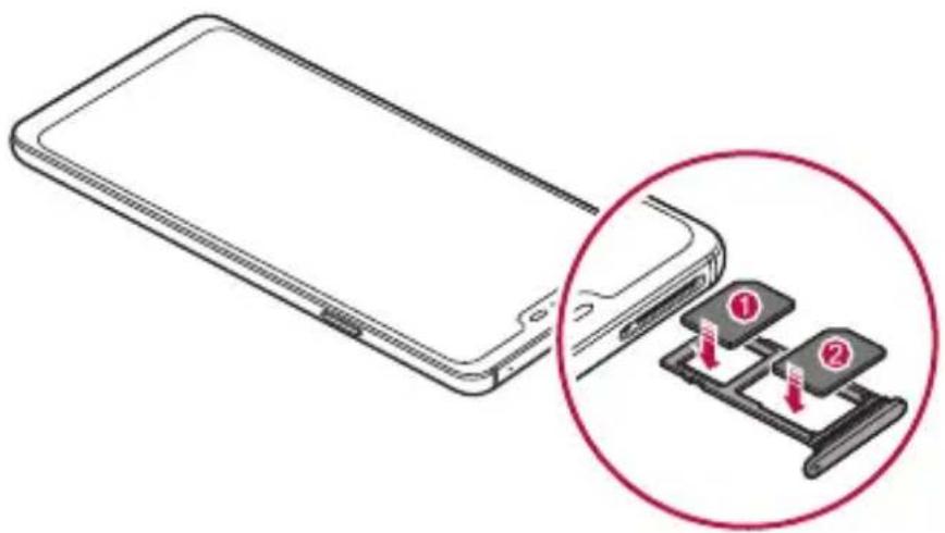 LG LMQ850EMW - De simkaart installeren - 6
