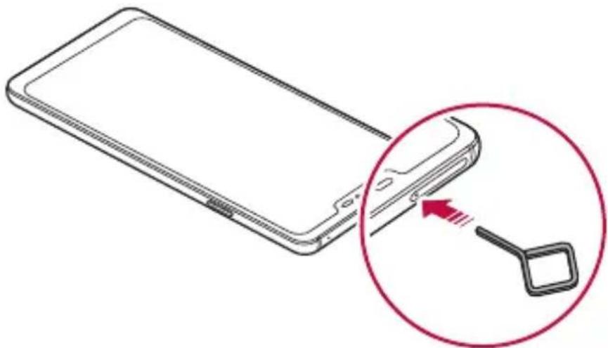 LG LMQ850EMW - Installation de la carte SIM - 3