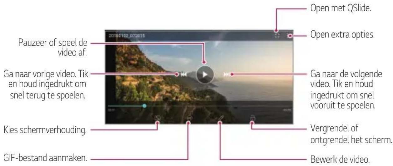 LG LMQ850EMW - Een video afspelen - 1