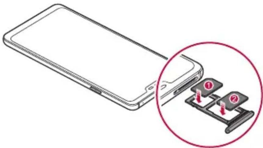 LG LMQ850EMW - Installation de la carte SIM - 5