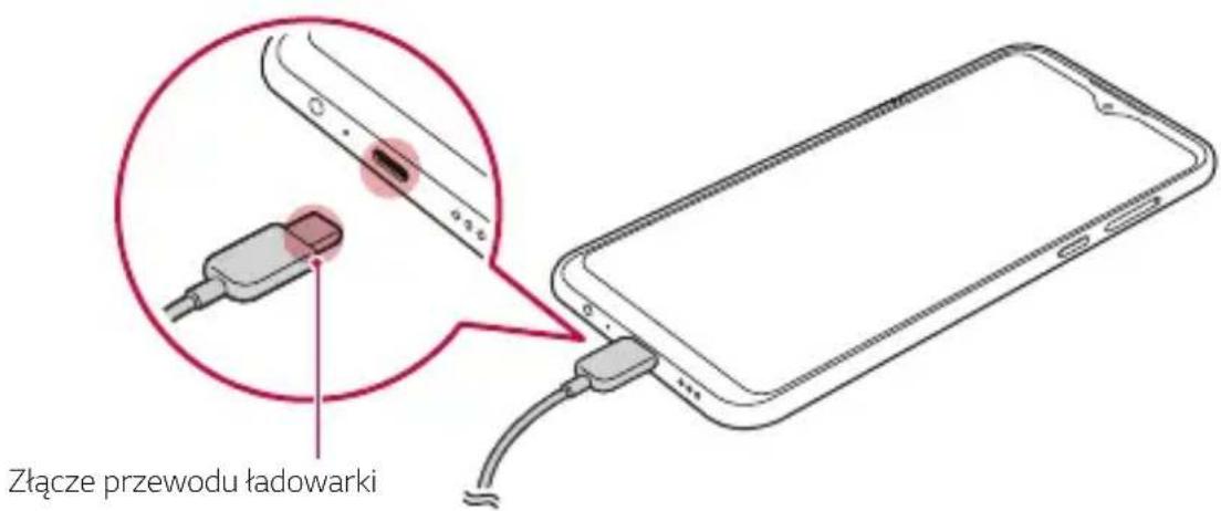 LG LMK410EMW - Ładowanie baterii - 1