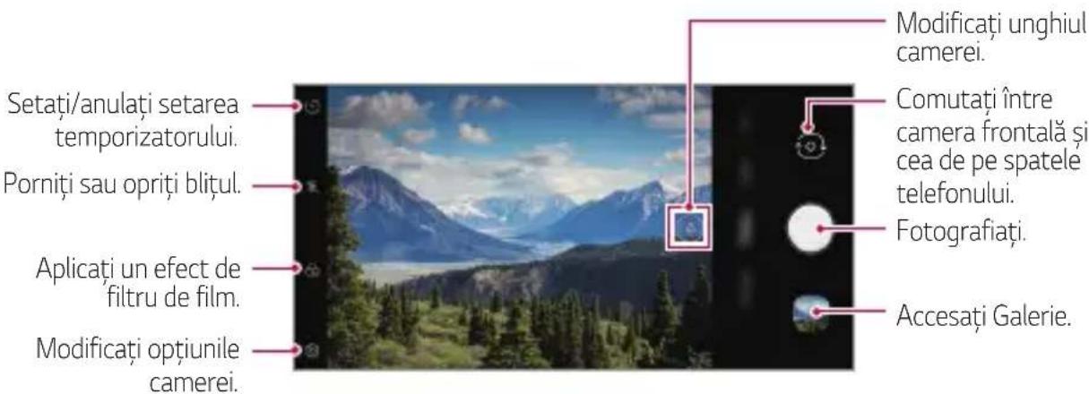LG LMK410EMW - Funcții de bază în aplicația Cameră - 1