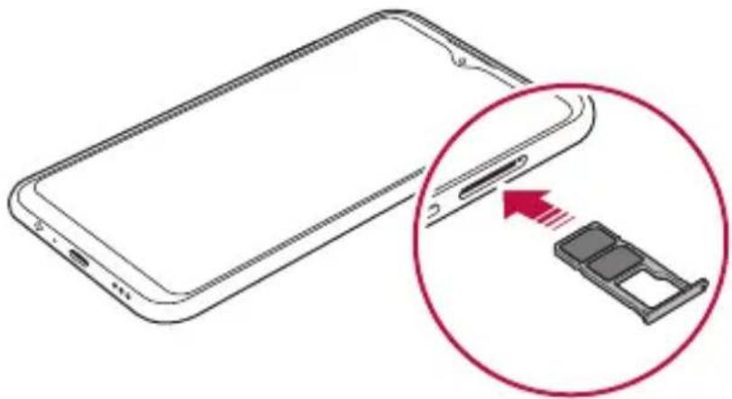 LG LMK410EMW - Instalación de la tarjeta SIM - 5