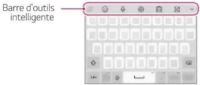 LG LMK410EMW - Utilisation de la barre d'outils Smart - 1