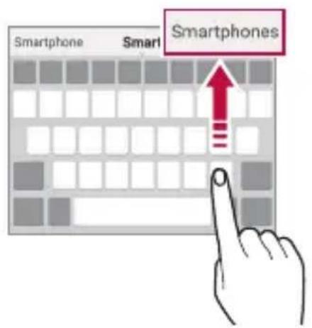 LG LMK410EMW - Suggestion de mots - 2