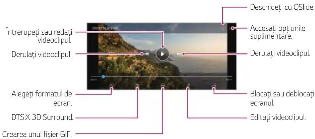 LG LMK410EMW - Redarea unui videoclip - 1