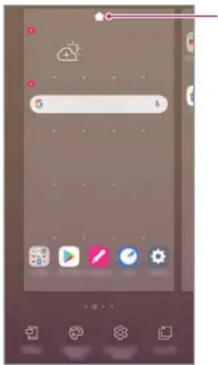 LG LMK410EMW - Editing the Home screen - 1