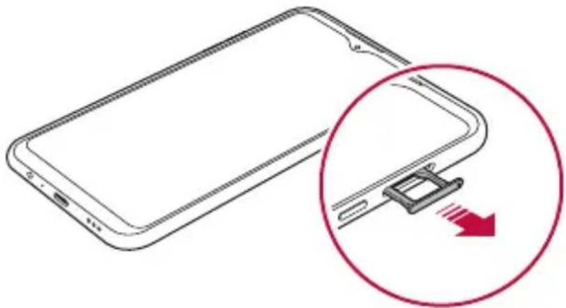 LG LMK410EMW - Instalación de la tarjeta SIM - 3