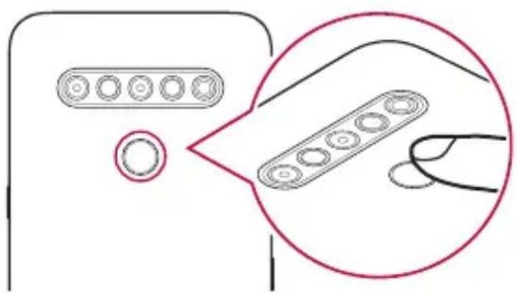 LG LMK410EMW - Registering fingerprints - 3