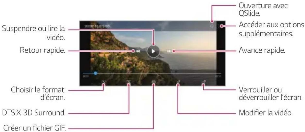 LG LMK410EMW - Lecture d'une vidéo - 1