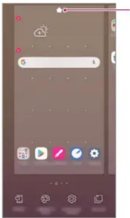 LG LMK410EMW - Editarea ecranului de pornire - 1