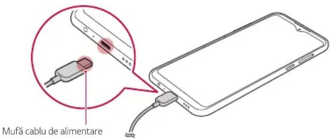 LG LMK410EMW - Încărcarea bateriei - 1