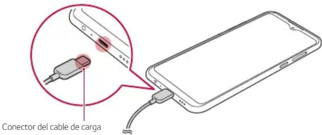 LG LMK410EMW - Carga de la batería - 1