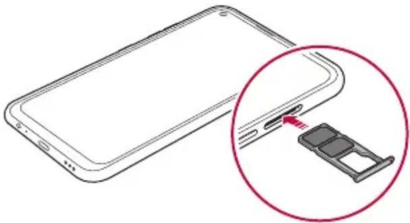 LG LMK510EMW - Instalación de la tarjeta SIM - 5