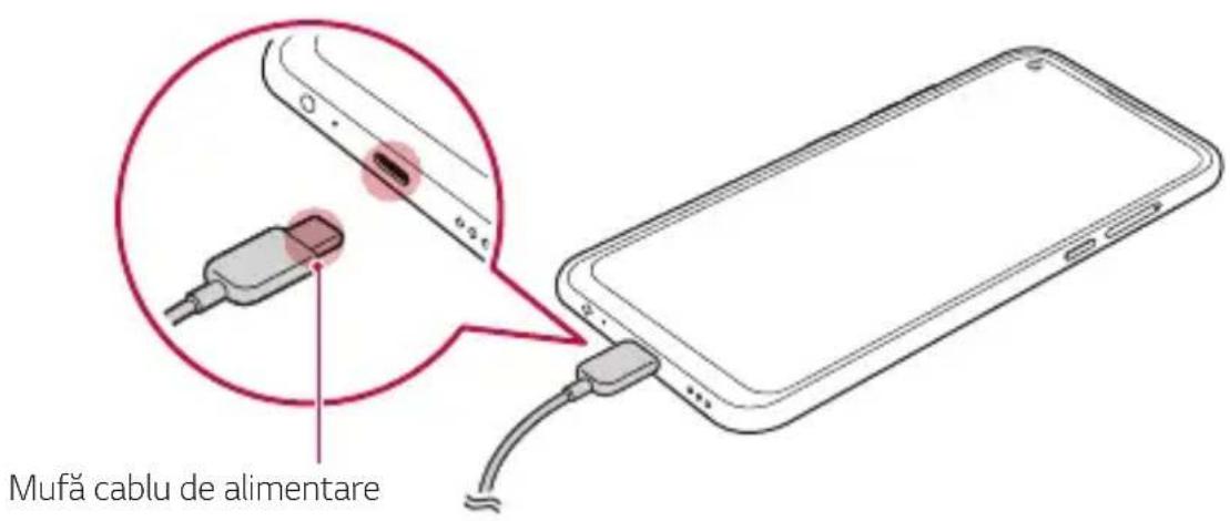 LG LMK510EMW - Încărcarea bateriei - 1