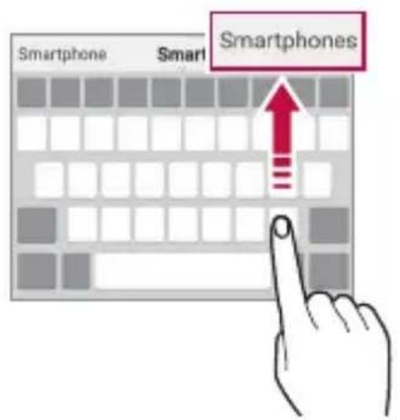 LG LMK510EMW - Suggestion de mots - 2