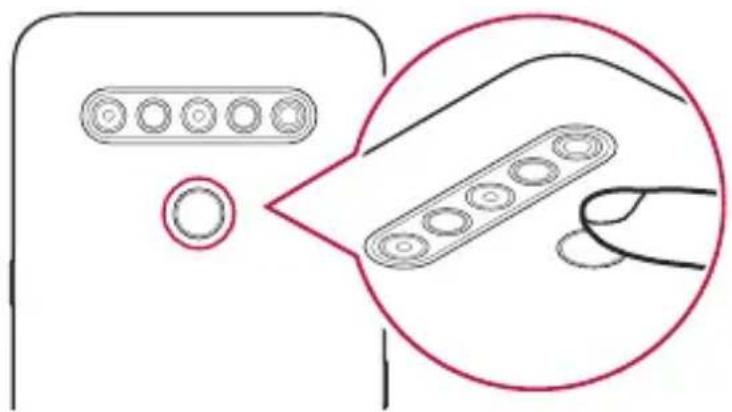 LG LMK510EMW - Rejestrowanie odcisków palców - 3