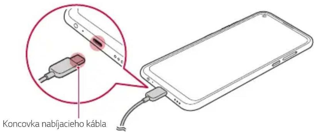 LG LMK510EMW - Nabíjanie batérie - 1