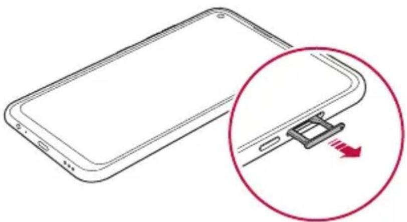 LG LMK510EMW - Wkładanie karty SIM - 3