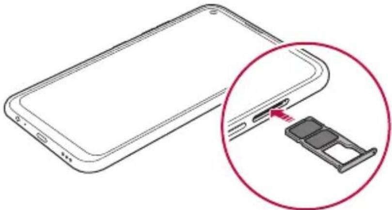 LG LMK510EMW - Wkładanie karty SIM - 5