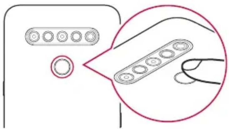 LG LMK510EMW - Registrácia odtlačkov prsta - 3