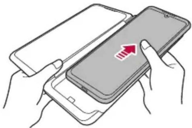 LG LMG910EMW - Removing the phone from the Dual Screen - 4