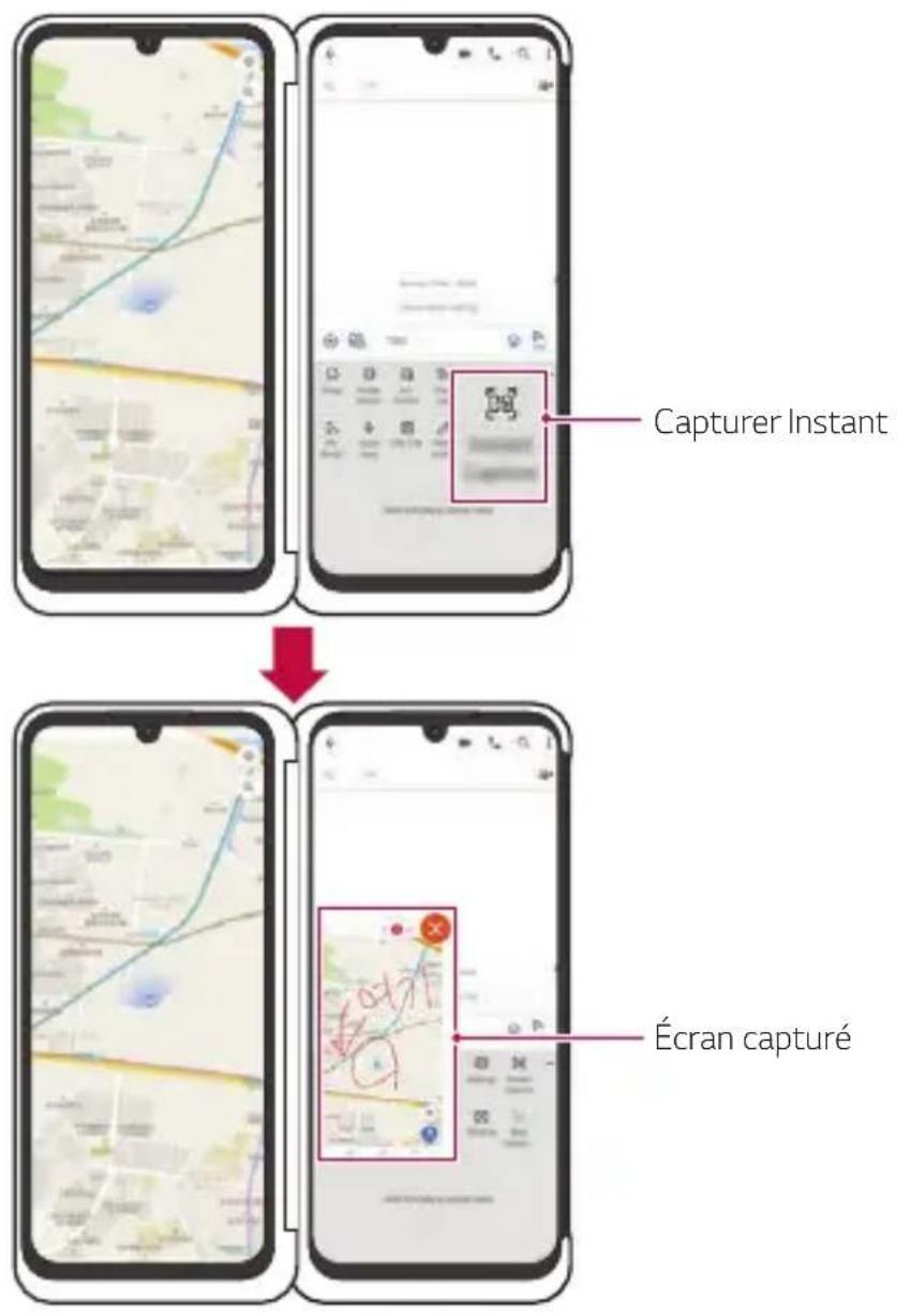 LG LMG910EMW - Utiliser Capturer Instant sur Dual Screen - 1