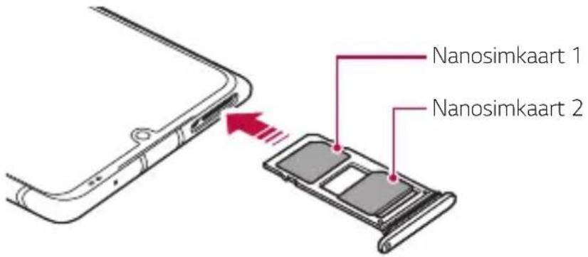LG LMG910EMW - De simkaart installeren - 5