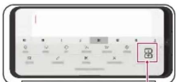 LG LMG910EMW - Using Dual Keyboard on Dual Screen - 1
